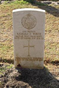 Ismailia War Memorial Cemetery - White, Richard Theophilus